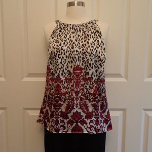 THRDUP - WHBM 💕 Black Silk Top